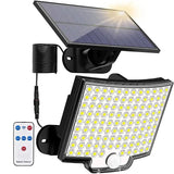 Lâmpada Solar 106 Leds - Sensor de movimento incluso