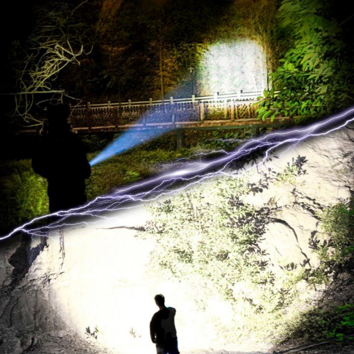 Lanterna Tática Portátil Led - Shark Max