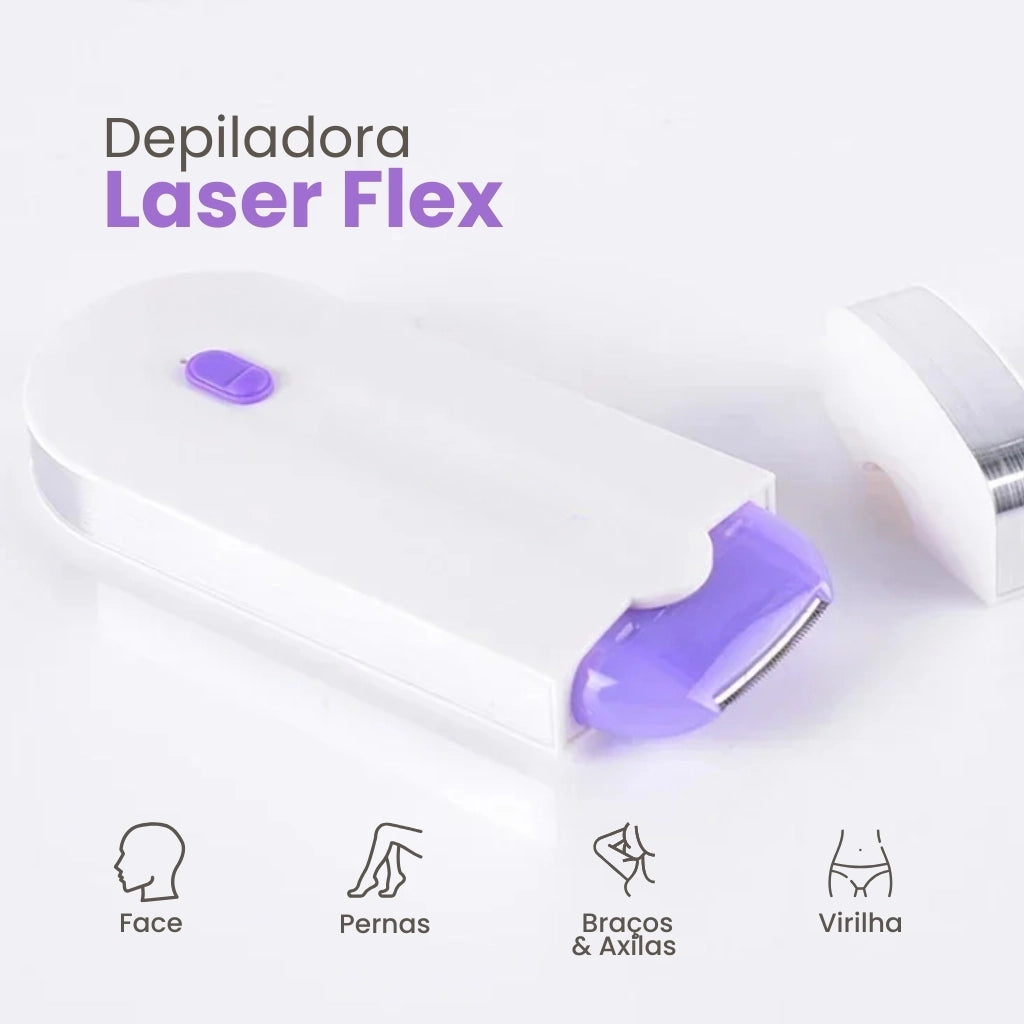 Depilador Laser Indolor 2 em 1 - DepilFlex